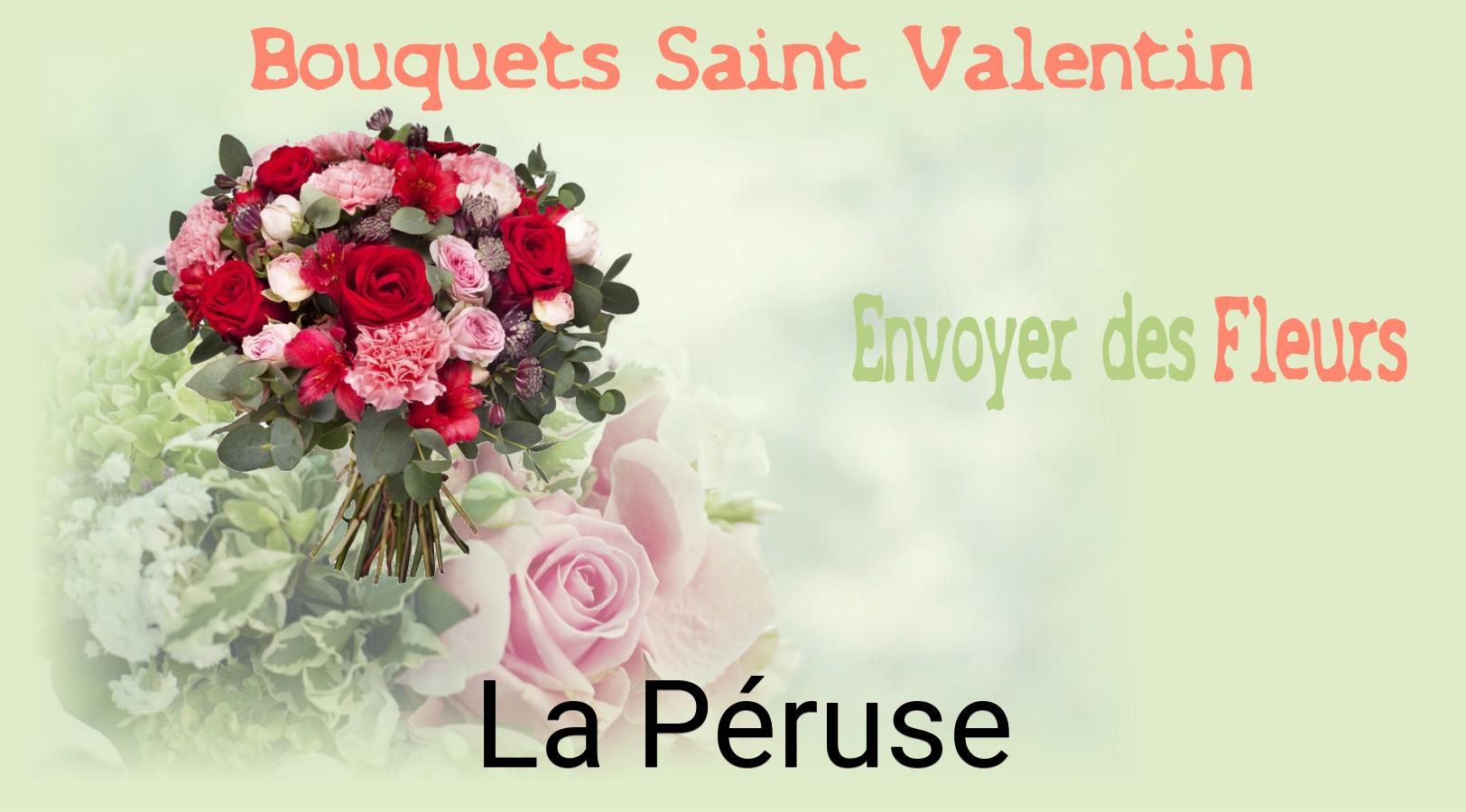 Roses de Saint-Valentin livrées à La Péruse